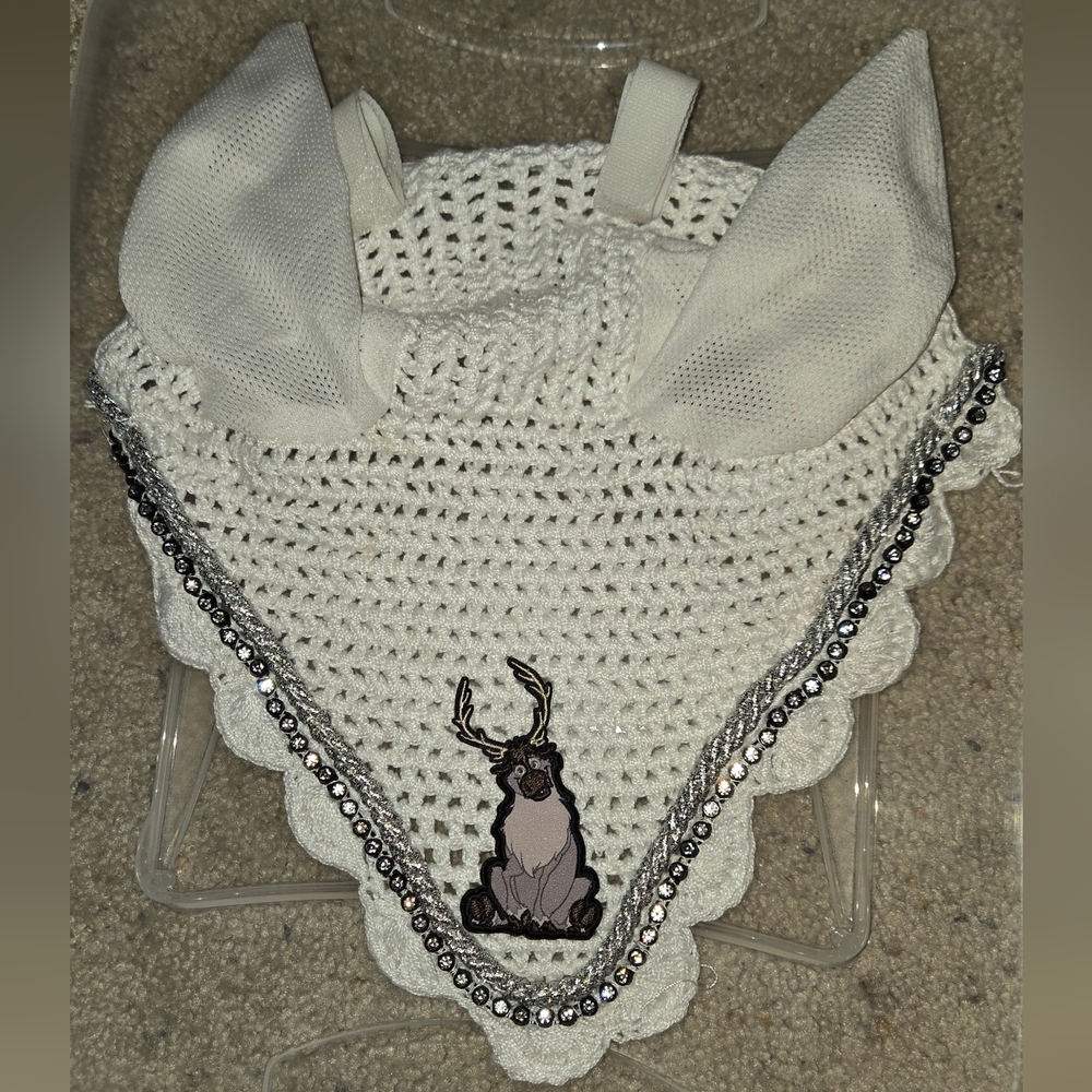White Ear Bonnet Horse